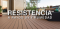 Piso Deck Sintetico ideal para terrazas, balcones y albercas